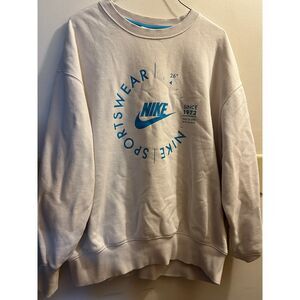 Nike Sportswear Crew Neck Sweatshirt - Cream/Tan
